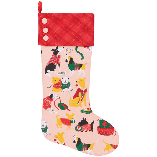 now designs Holiday Hounds Christmas Stocking