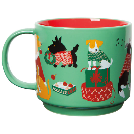 Now Designs Holiday Hounds Mug And Socks Set