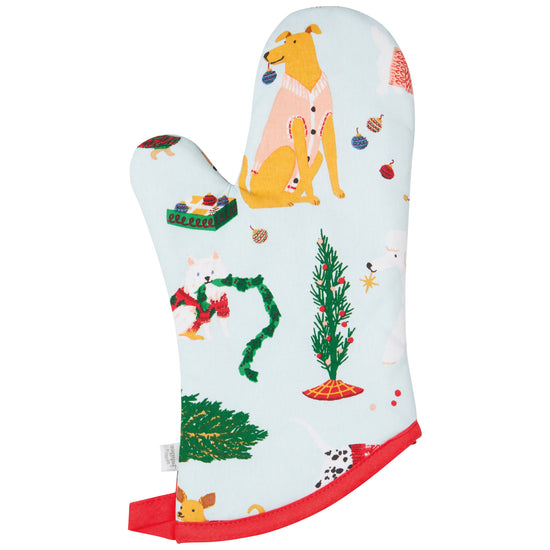 Now Designs Holiday Hounds Packaged Mitts Set Of 2