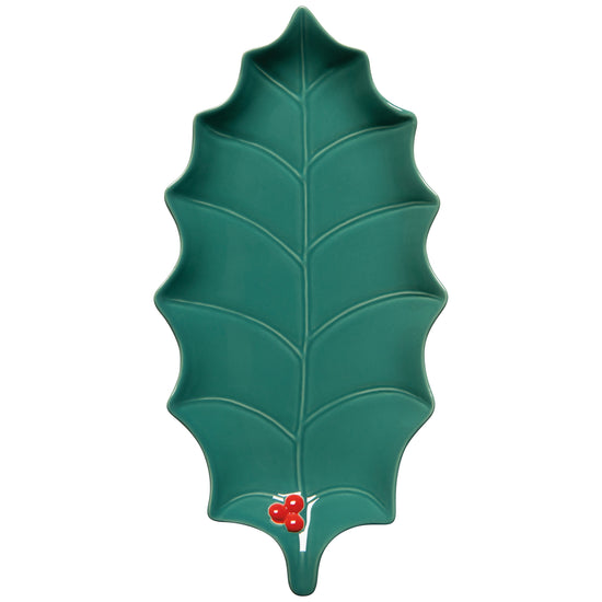 now designs Holly Shaped Christmas Dish