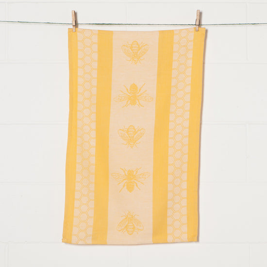 Now Designs Honeybee Jacquard Dishtowel