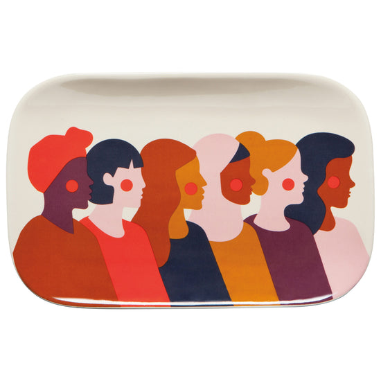 now designs Human Kind Shaped Stoneware Dish
