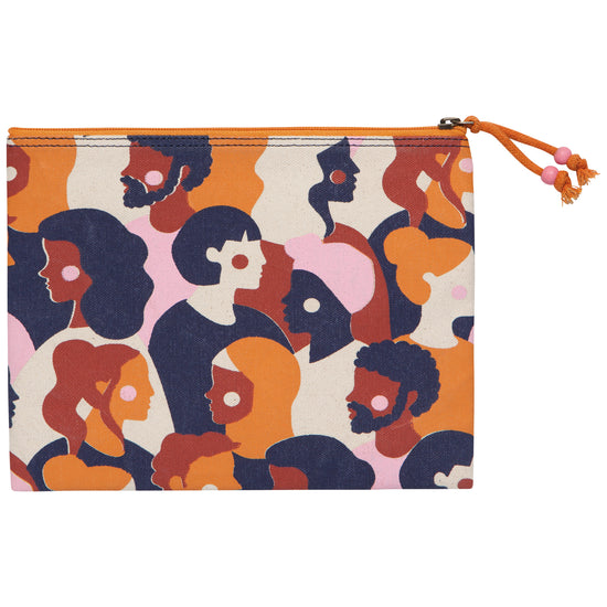 Now Designs Human Kind Zip Pouches Set Of 2
