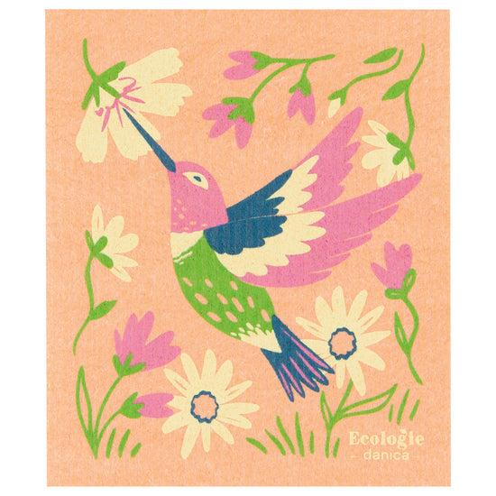 now designs Hummingbird Swedish Sponge Cloth