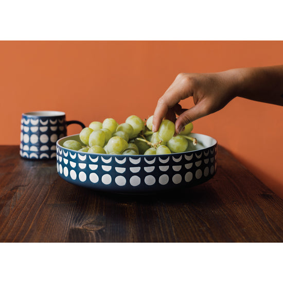 Now Designs Ink Imprint Serving Bowl