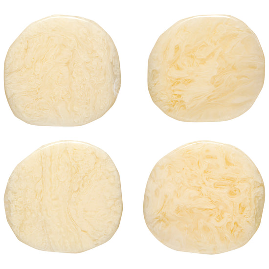now designs Ivory-Resin Coaster Set of 4