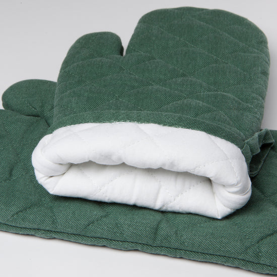 Now Designs Jade Heirloom Stonewash Oven Mitt