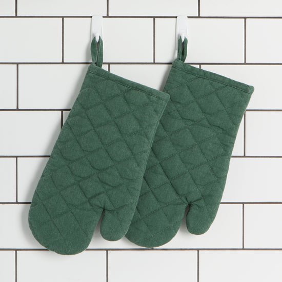 Now Designs Jade Heirloom Stonewash Oven Mitt