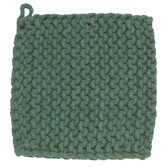 now designs Jade Knit Potholder