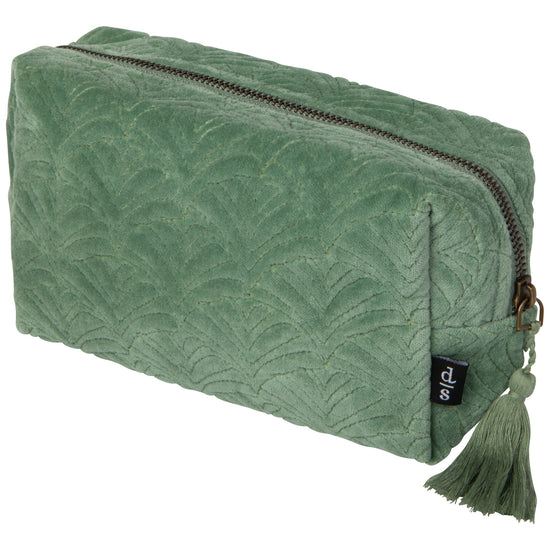 Now Designs Jade Quilted Cosmetic Bag