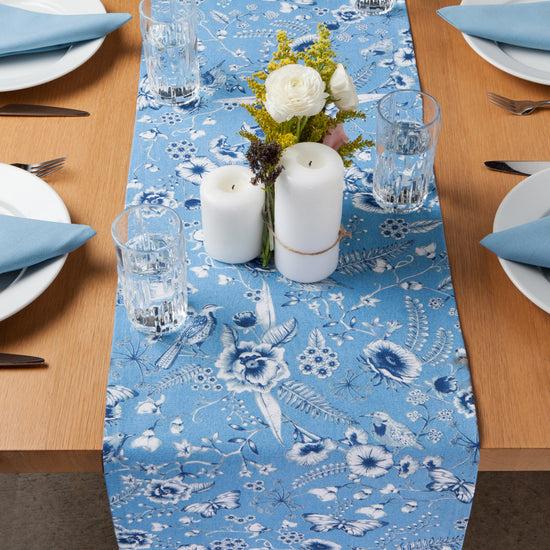 Now Designs Juliette Printed Table Runner 72 Inch
