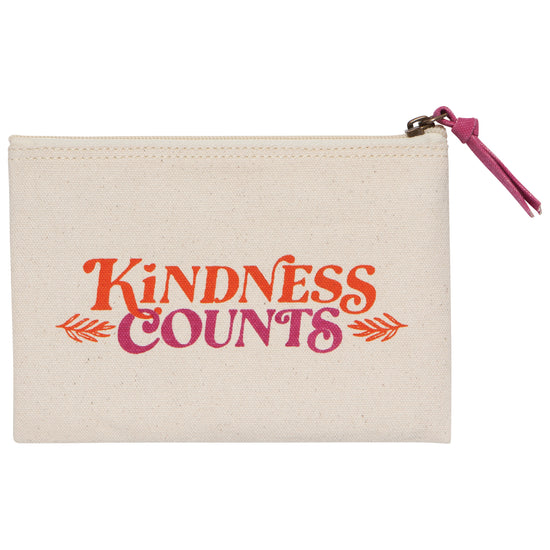 Now Designs Kindness Counts Zip Pouches Set Of 2