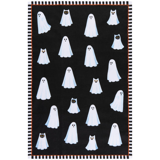 now designs Kindred Spirits Halloween Dishtowel