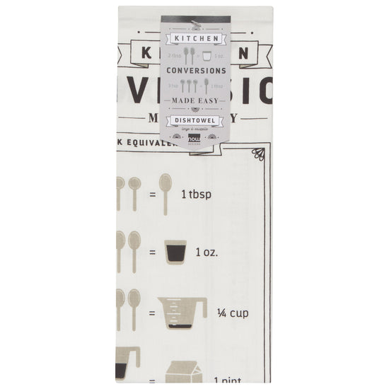 Now Designs Kitchen Conversions Printed Dishtowel