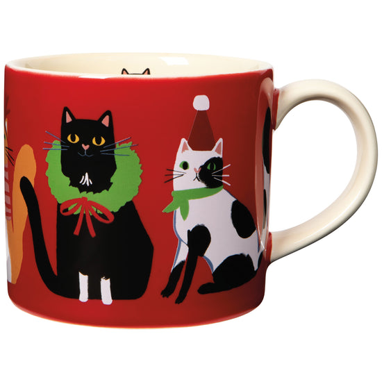 now designs Kitty Carol Christmas Mug in a Box
