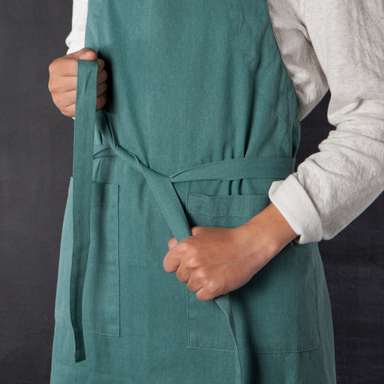 Now Designs Lagoon Heirloom Stonewash Apron