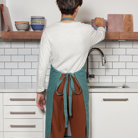 Now Designs Lagoon Heirloom Stonewash Apron