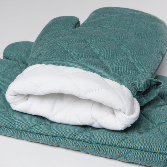 Now Designs Lagoon Heirloom Stonewash Oven Mitt