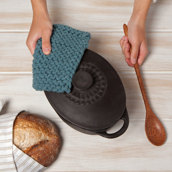 Now Designs Lagoon Knit Potholder