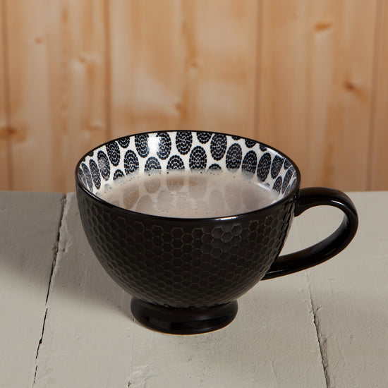 Now Designs Latte Mug Black