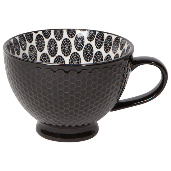 now designs Latte Mug Black