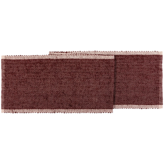 now designs Lattice Table Runner - Garnet
