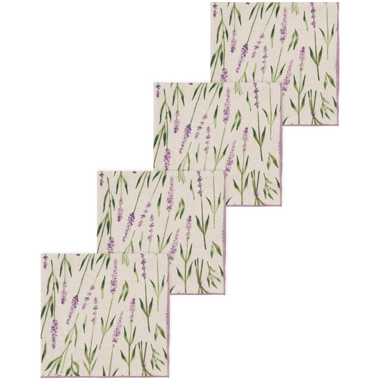now designs Lavender Napkins Set of 4