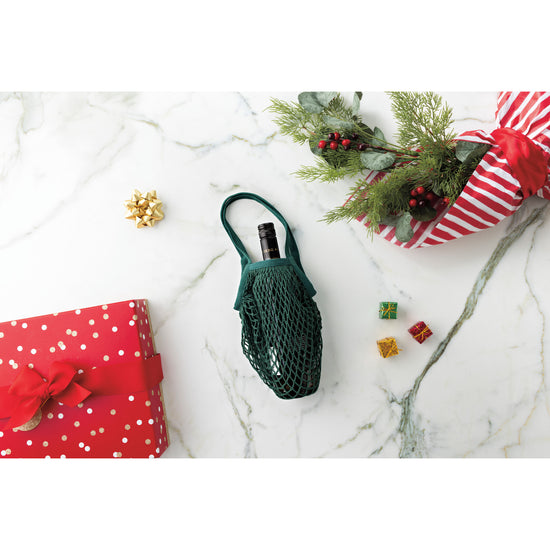 Now Designs Le Marche Pine Net Wine Bag