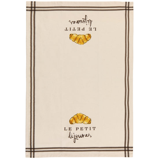 now designs Le Petit Dejeuner Dishtowel