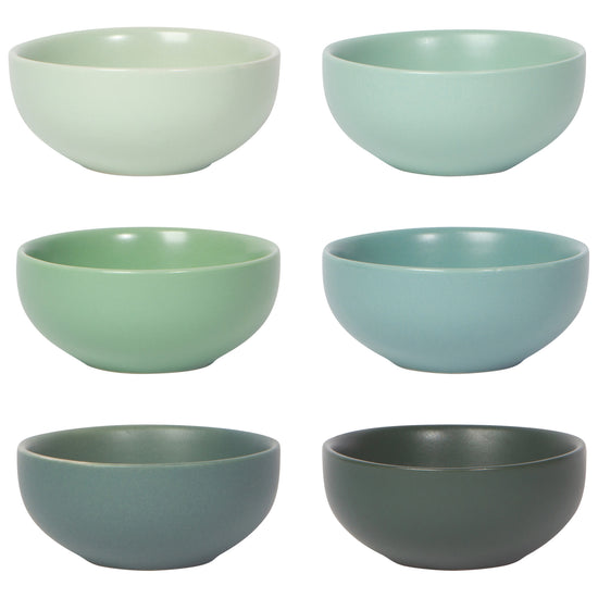 now designs Leaf Stoneward Pinch Bowl Set of 6
