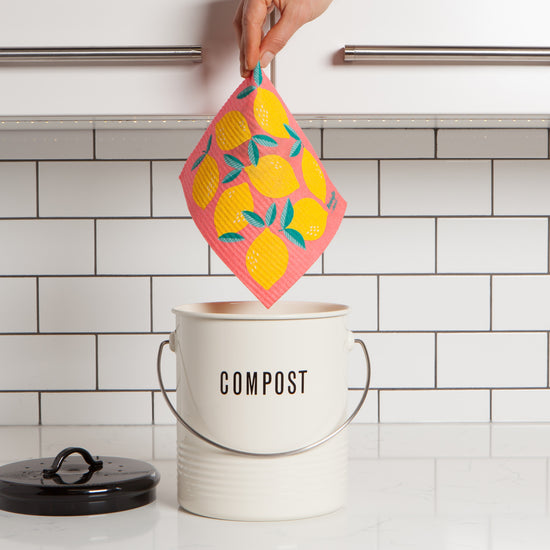 Now Designs Lemon Swedish Sponge Cloth