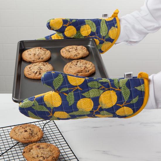 Now Designs Lemons Chef Quilted Oven MItt