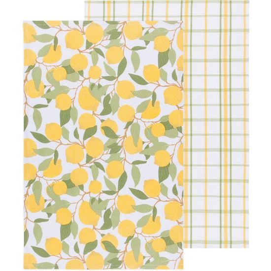 now designs Lemons Dishtowels Set of 2
