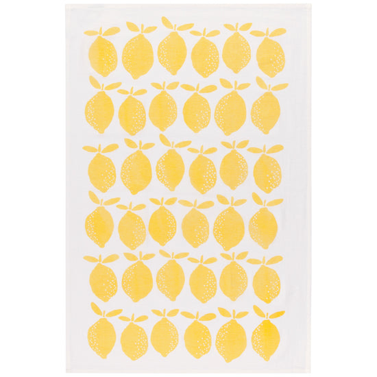 Now Designs Lemons Floursack Dish Towels Set Of 2