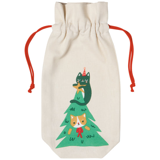 Now Designs Let It Meow Wine Bags Set Of 2