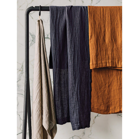Now Designs Linen Bath Towel Charcoal