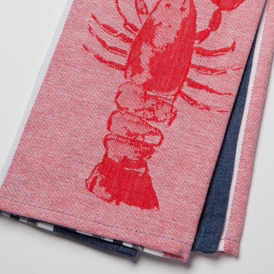 Now Designs Lobster Jacquard Dishtowel