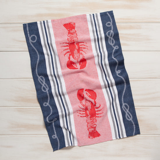 Now Designs Lobster Jacquard Dishtowel
