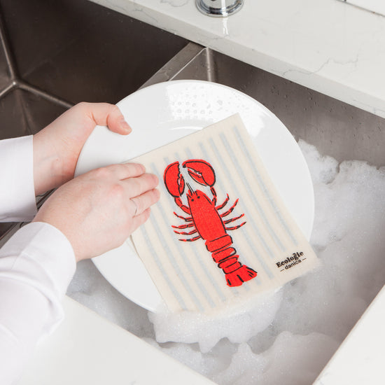 Now Designs Lobster Swedish Sponge Cloth