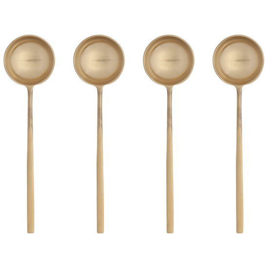 now designs Long Spoons - Gold Set of 4