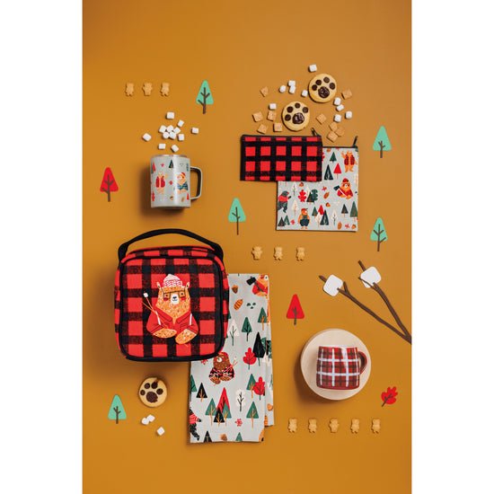 Now Designs Lumbearjack Snack Bags Set Of 2