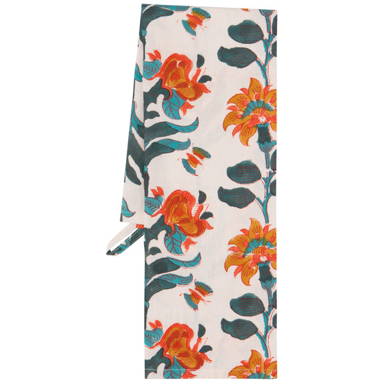 Now Designs Marigold Print Block Dishtowel