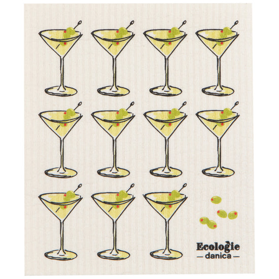 now designs Martini Swedish Dishcloth