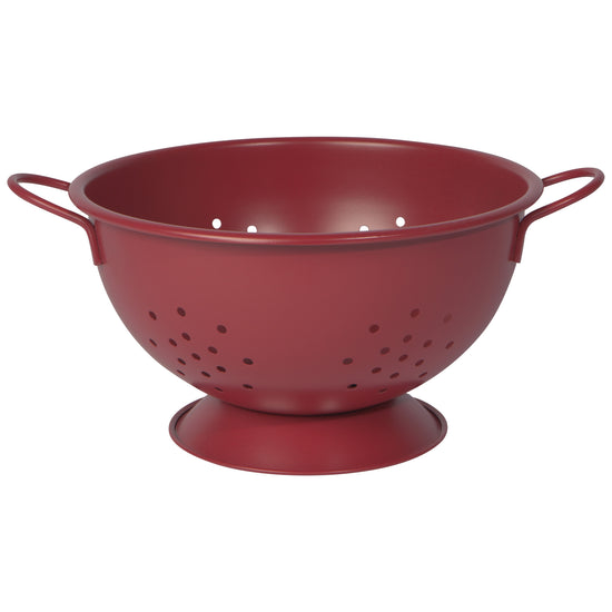 now designs Matte Carmine Red Large Colander