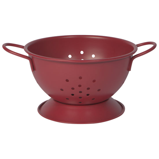 now designs Matte Carmine Small Colander