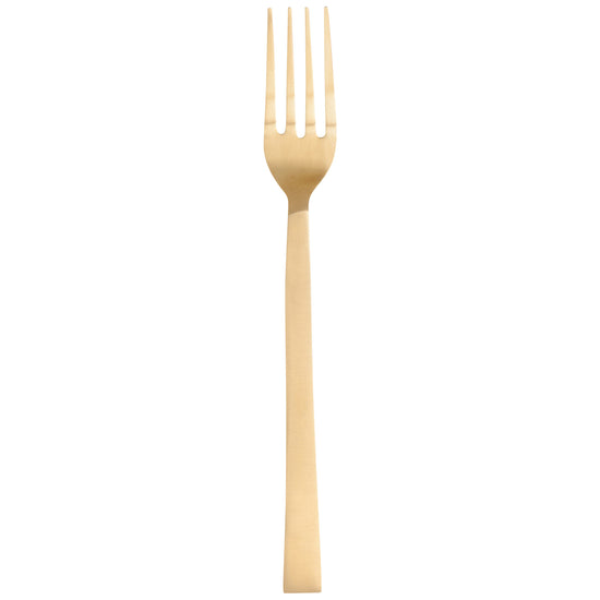 Now Designs Matte Gold Edge Flatware Set Of 5