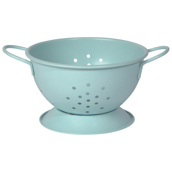 now designs Matte Robins Egg Small Colander