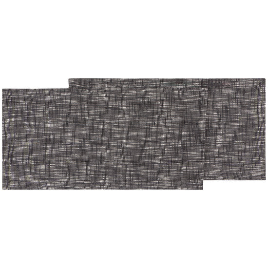 now designs Medley Black Table Runner 13 x 72 inch