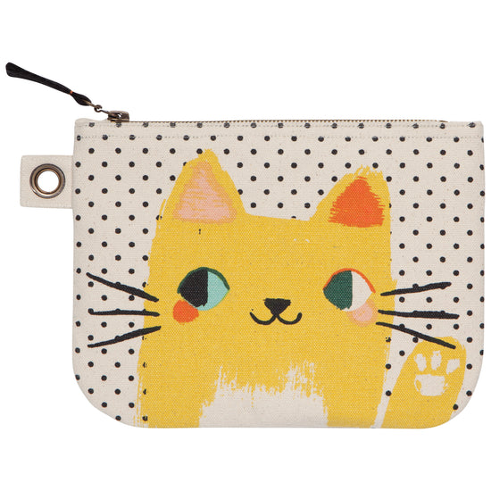 now designs Meow Meow Casts Zipper Pouch Large