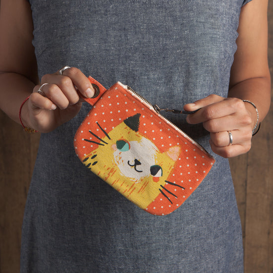Now Designs Meow Meow Casts Zipper Pouch Small